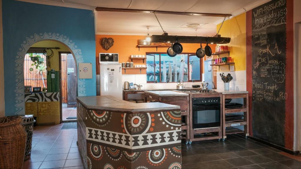 Kitchen, African Ubuntu Backpackers in Jeffreys Bay