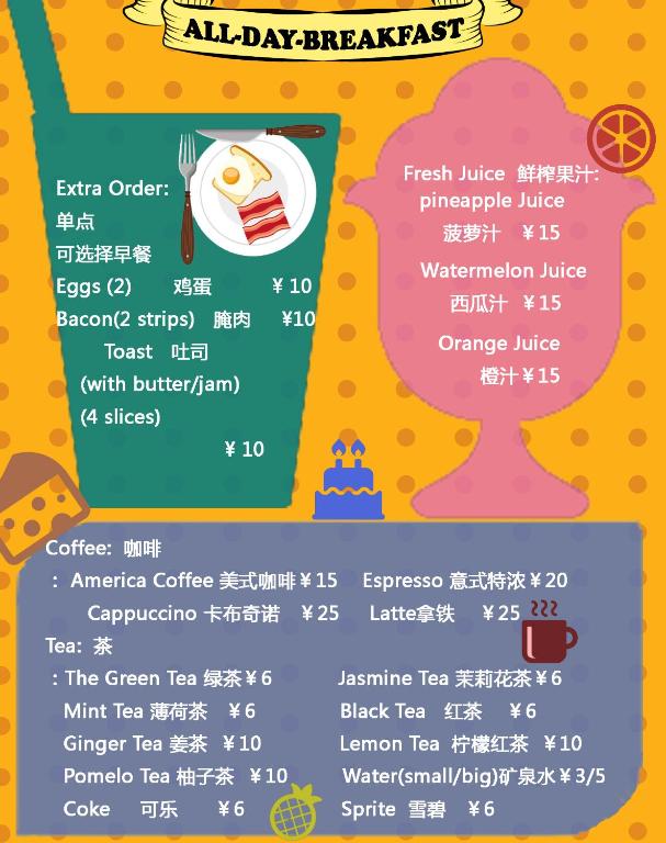 Food and beverages