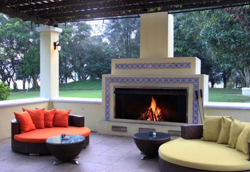 Shared lounge/TV area, Grand Coloane Resort in Macau