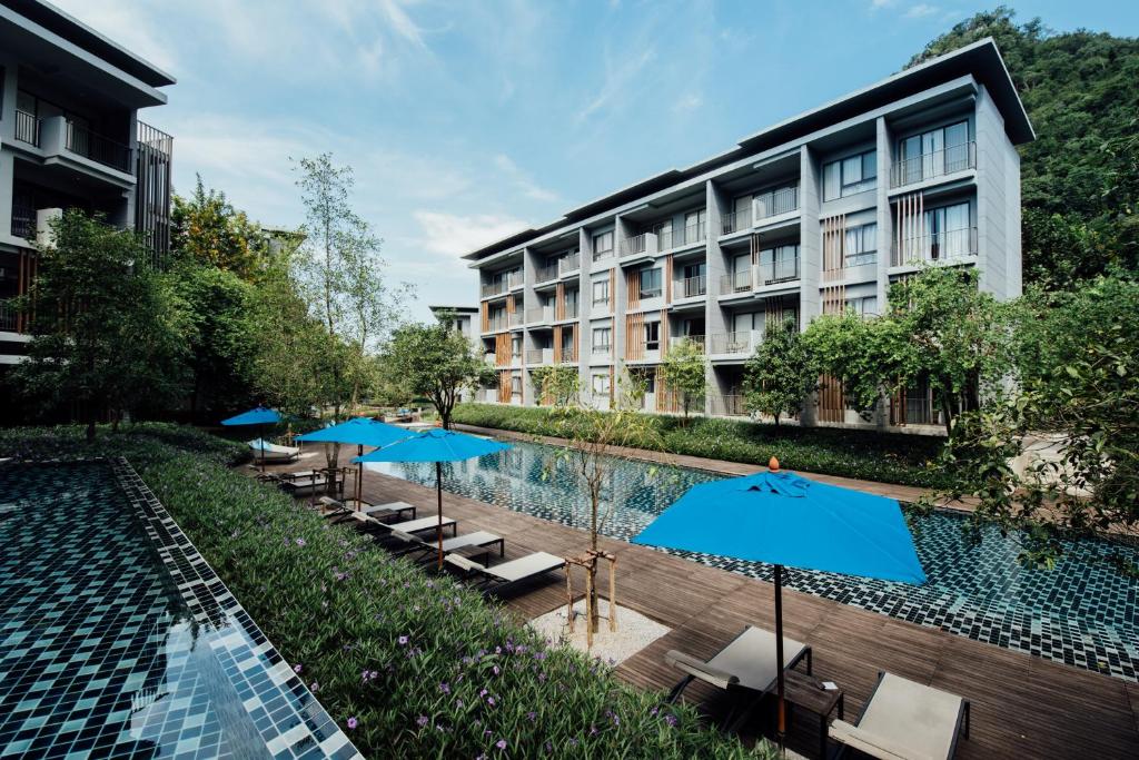 Swimming pool, Ma-umi Khao Yai Condo 3 bedrooms - 23 Degree Condo in Khao Yai