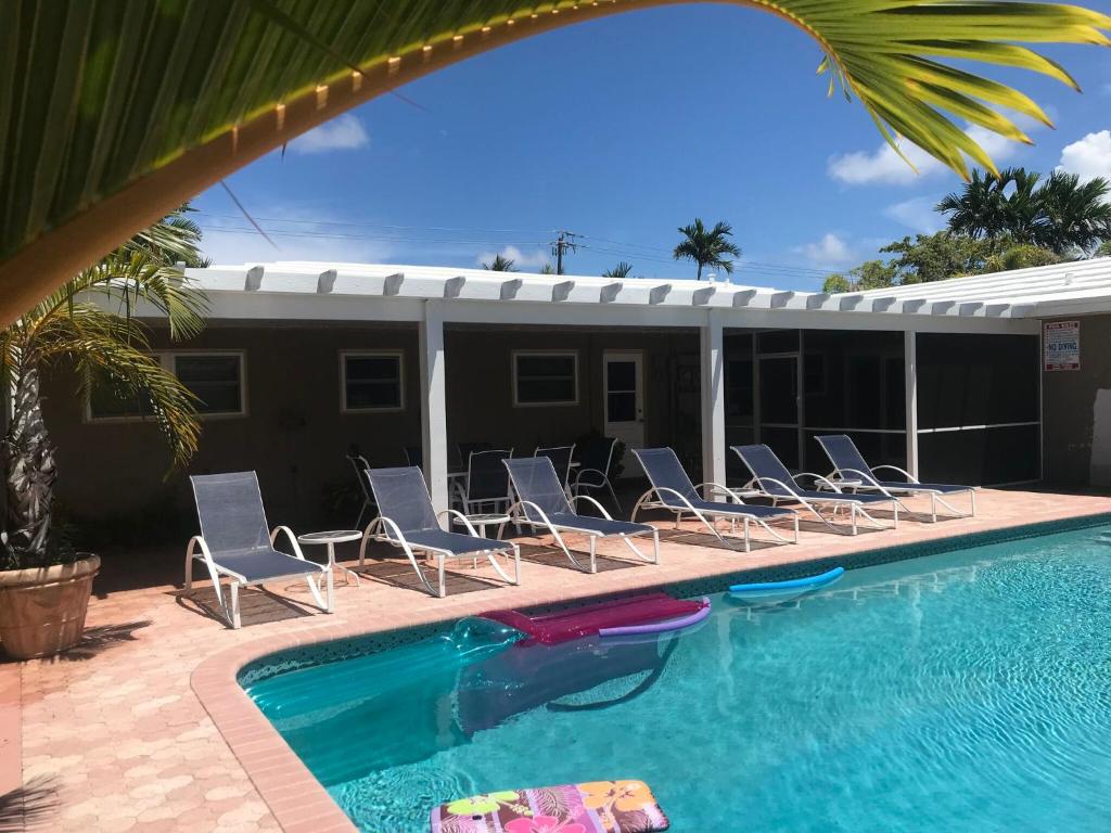 Swimming pool, Casitas Coral Ridge in Fort Lauderdale (FL)