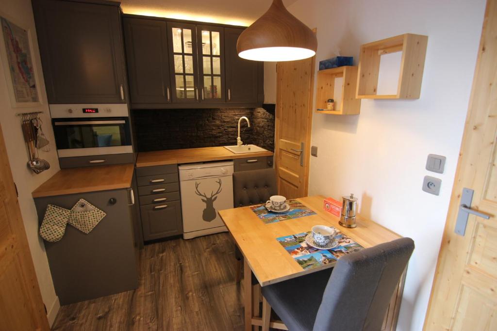 Kitchen, Altineige Appartements VTI in Saint-Martin-de-Belleville