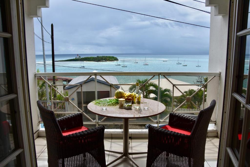 Residence Turquoise Guadeloupe - Vue mer et lagon 전경