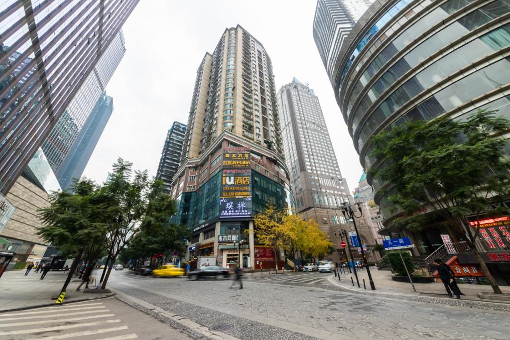 IU Hotel Chongqing Jiefangbei Hongyadong Chaotianmen photo