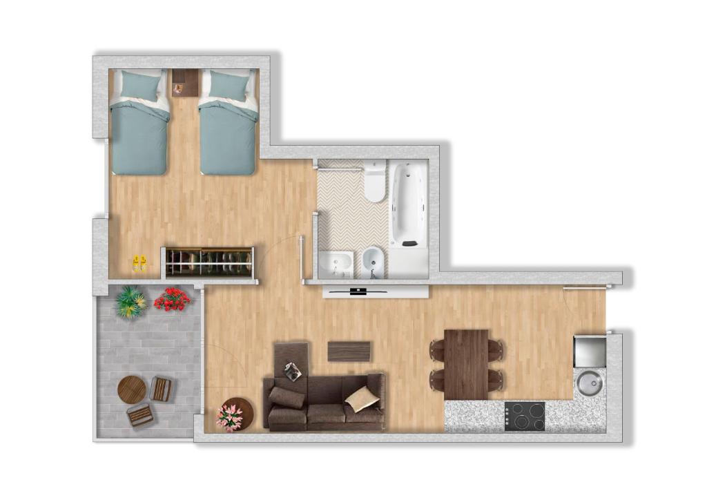 Apartaments Els Llorers — Hotel rooms in Lloret de Mar, Catalonia