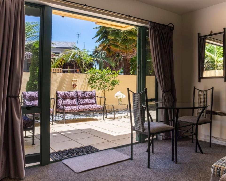 View, Tuscany Gardens Motor Lodge in Nelson