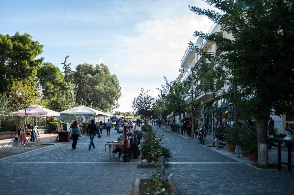 2 BEDROOM APARTMENT AT THE HISTORICAL CENTER, VIEW TO ACROPOLIS photo