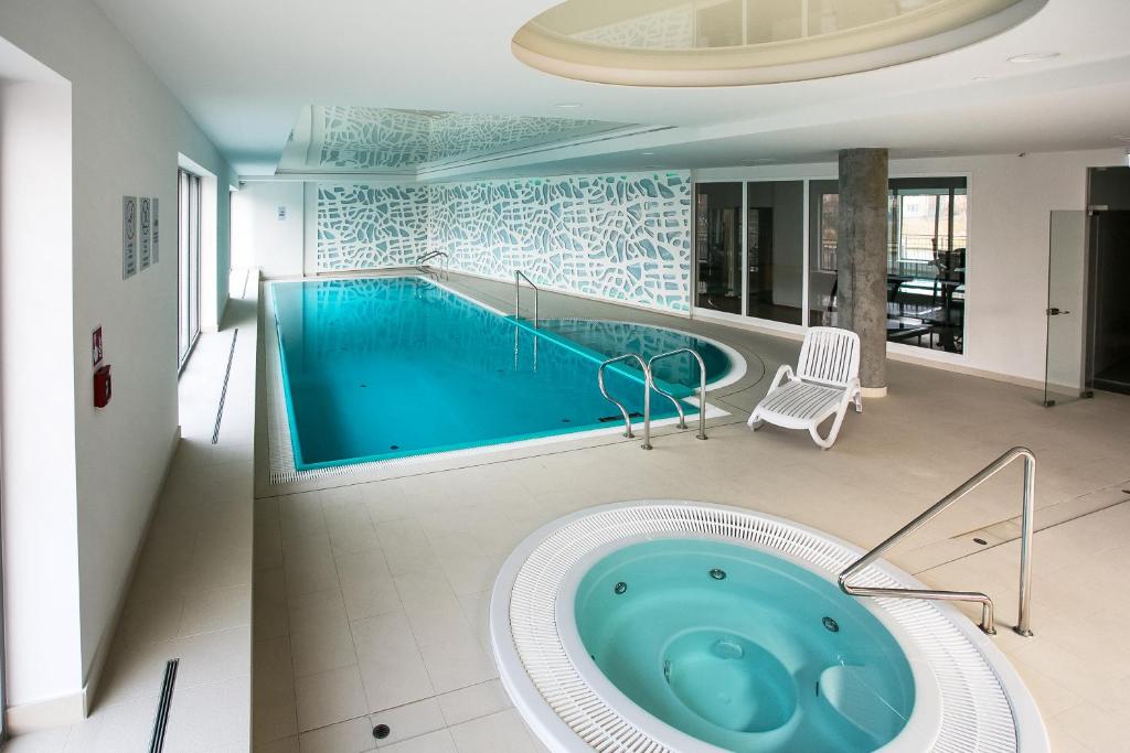 Apartament z basenem i widokiem na Motlawe 전경