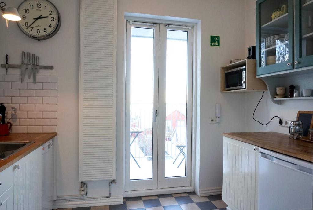 Kitchen, Nest Apartments in Reykjavik