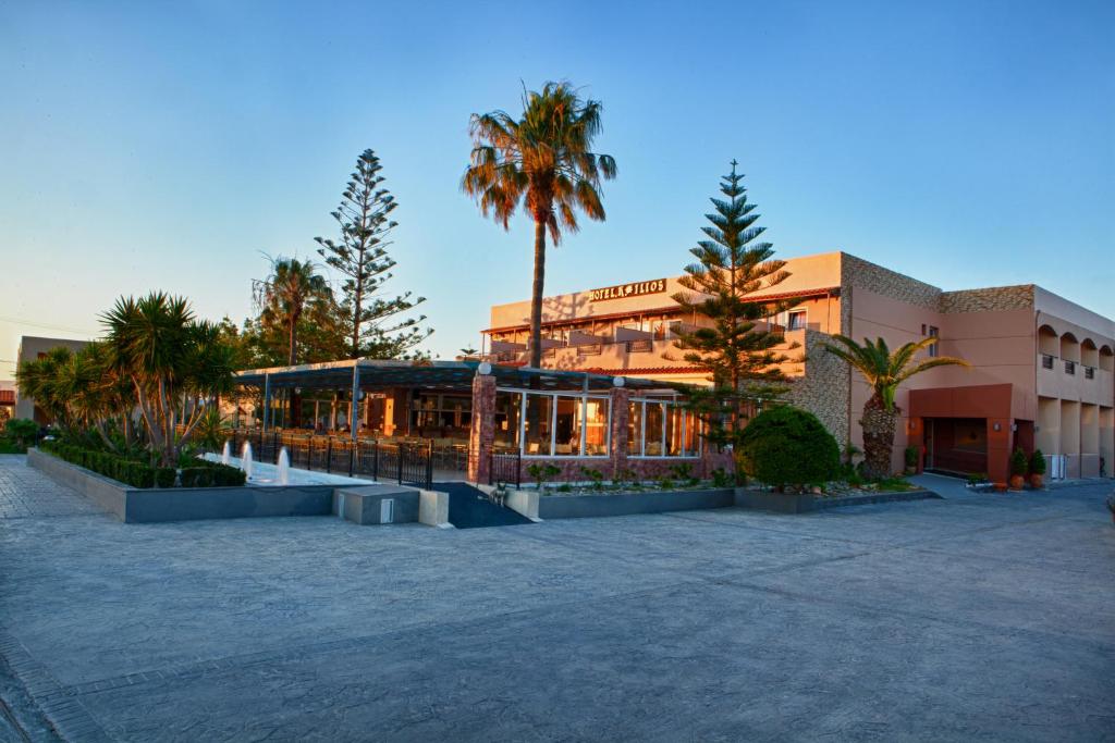 ILIOS K Village Resort — Hotel building in Tigaki, South Aegean