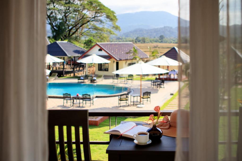 View, Sansan Resort in Vang Vieng