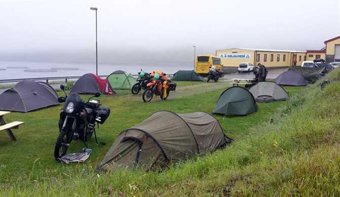 Stay at Giljanes Camping in Vágar, Faroe Islands