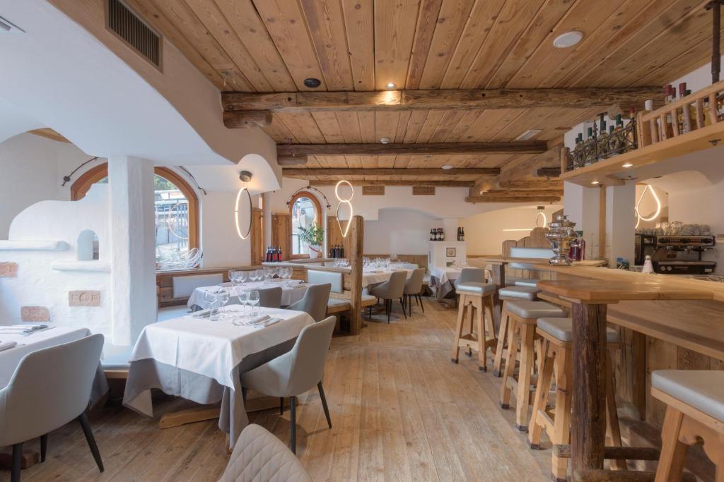 Restaurant, Hotel Rosengarten in Madonna di Campiglio