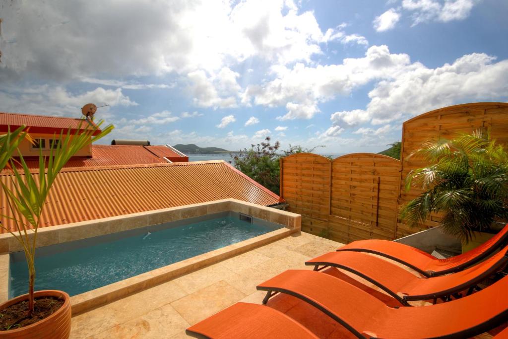 Villa avec piscine et vue mer (MQMA15), Le Marin