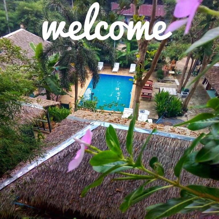 Phi Phi Sea and Hill photo