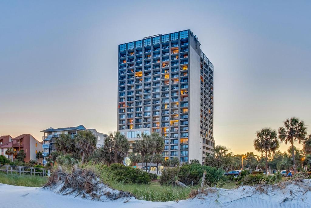 Scenic Views from the balcony at Ocean Forest Plaza Condos photo