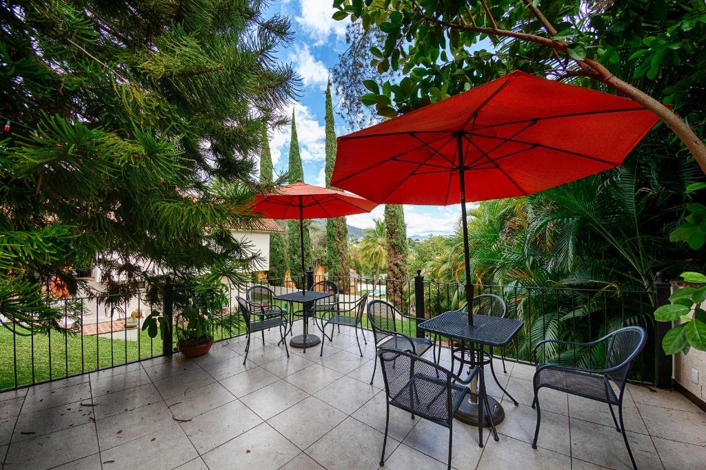 Garden, Hotel Casa Yunenisa in Oaxaca