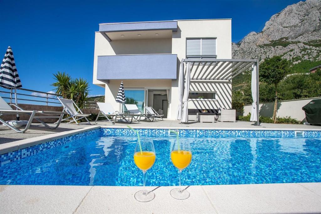 Villa Geminus 2 Luxury villa in Makarska, private pool photo