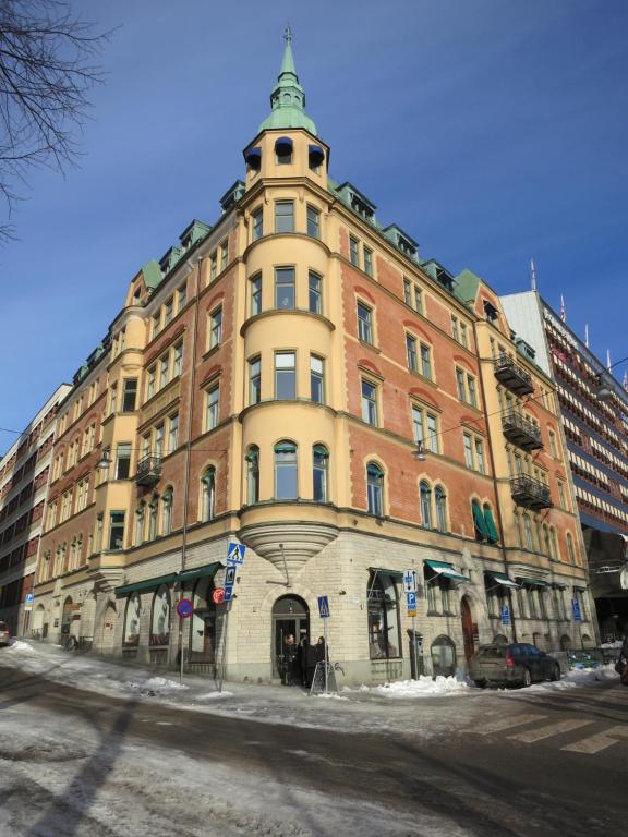 Entrance, City Backpackers Hostel in Stockholm