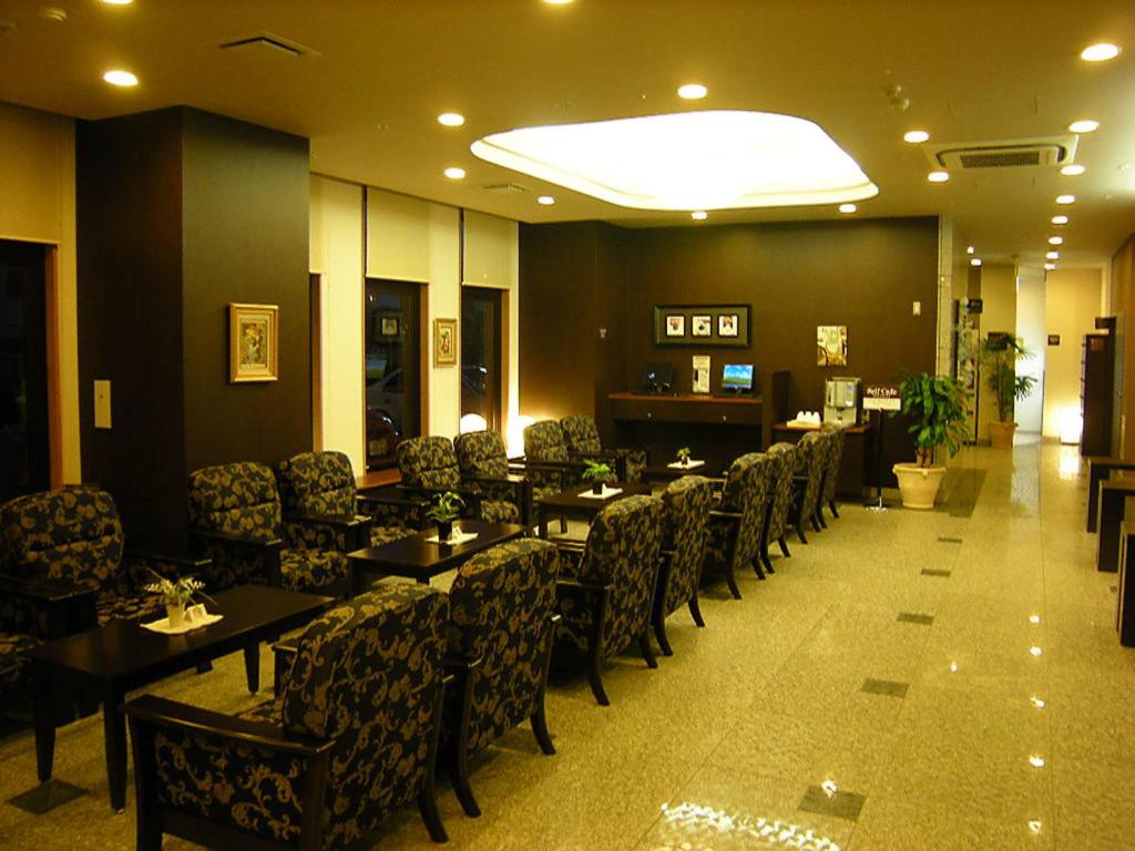 Lobby, Hotel Route Inn Furukawa Ekimae in Osaki