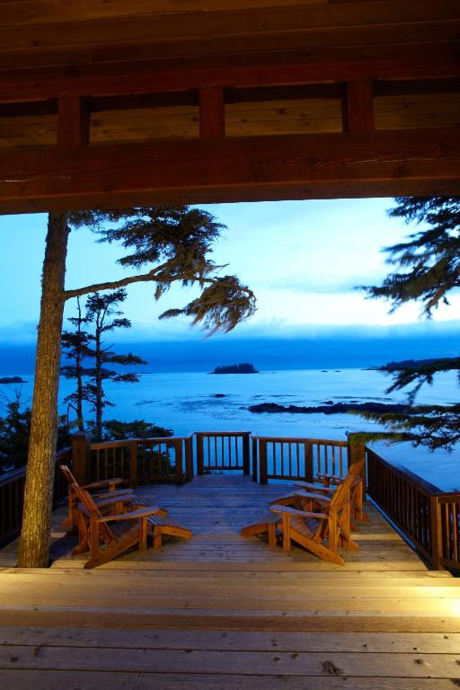 View, Middle Beach Lodge in Tofino (BC)