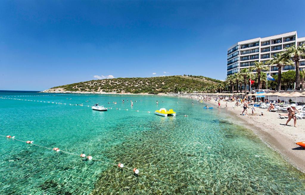 Tusan Beach Resort - All Inclusive — Beach in Kuşadası, Aydin