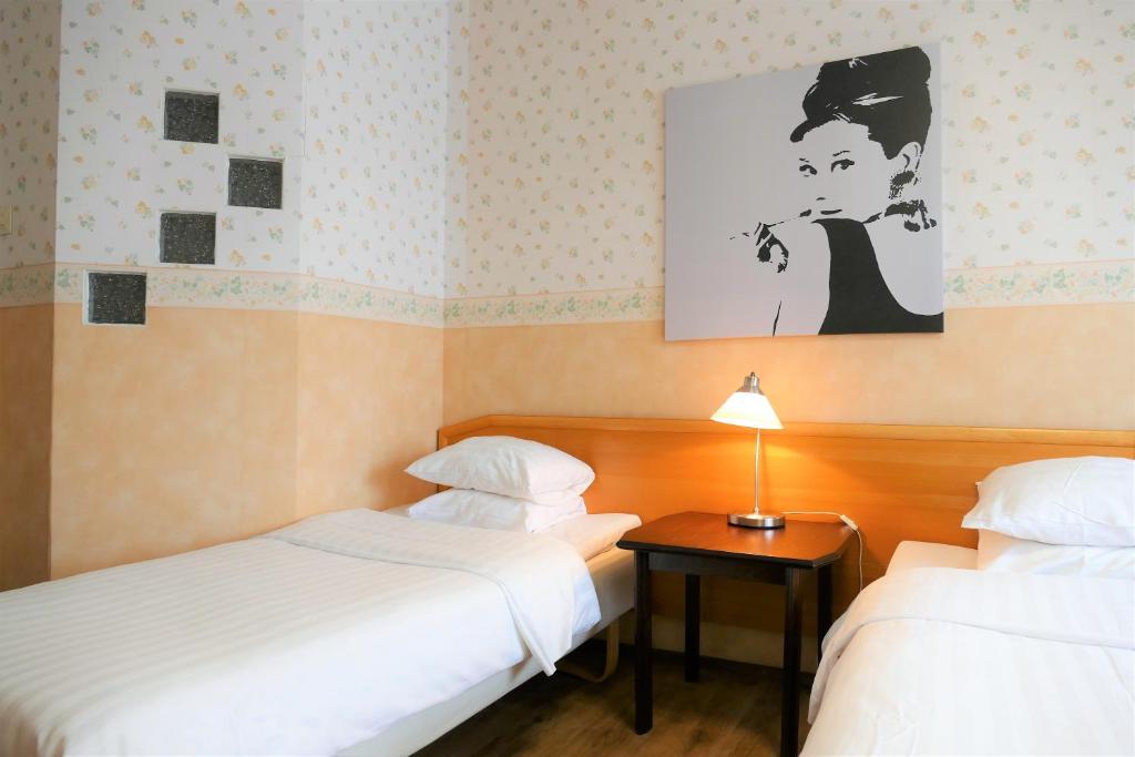 Twin Room with Private Bathroom, Linnanpiha Bed & Breakfast in Rauma