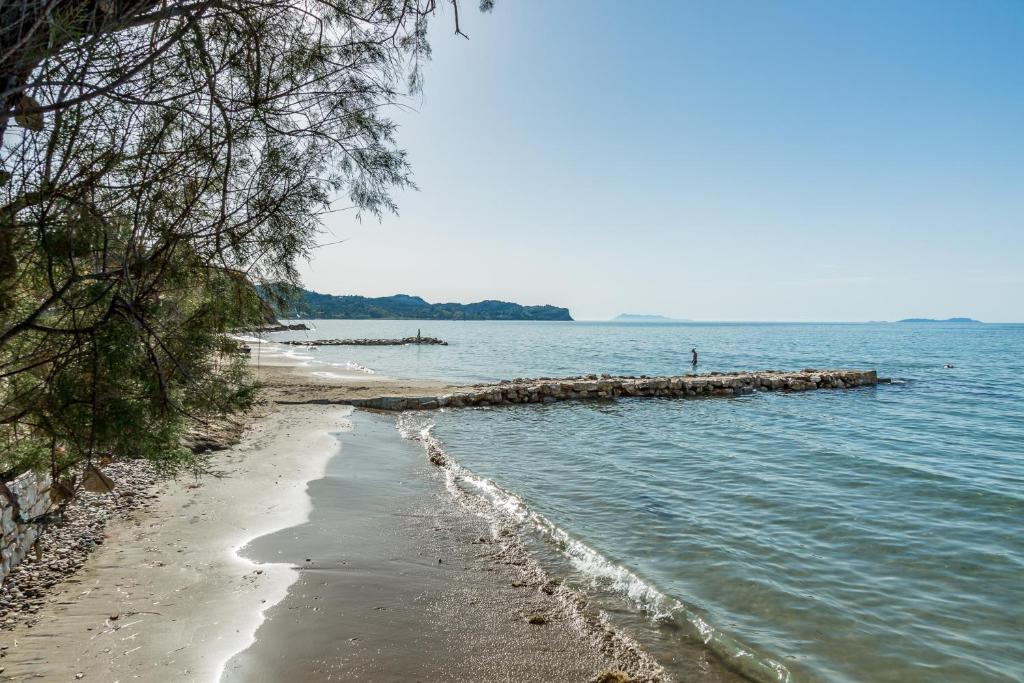 Ibiscus Corfu Hotel — Beach in Roda, Ionian Islands