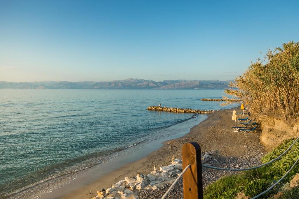 Ibiscus Corfu Hotel — Beach in Roda, Ionian Islands