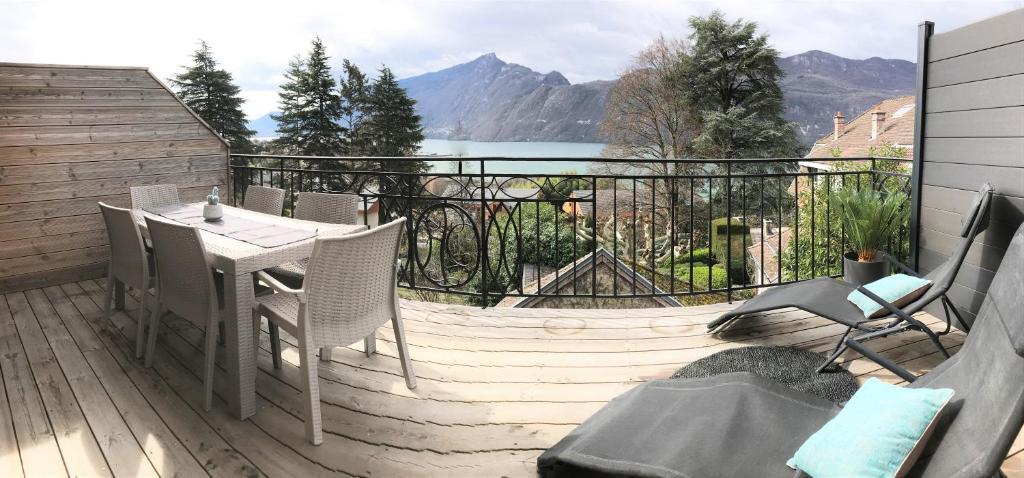 Appart T4 Christina contemporain, Vue Lac, climatisé avec parking - 3