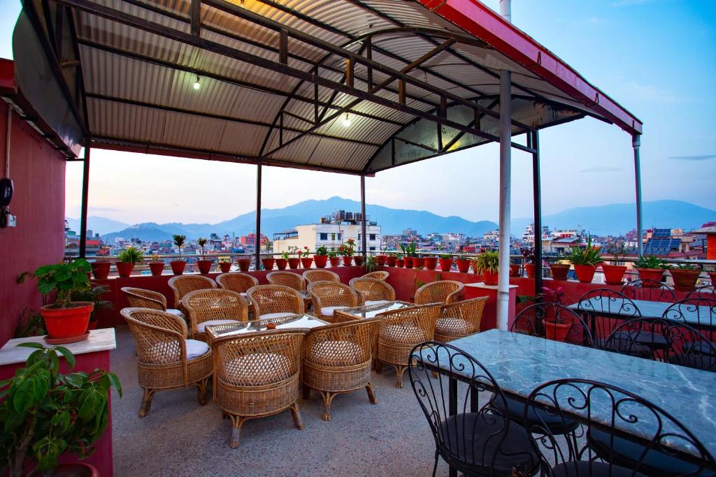Balcony/terrace, Jay Suites in Kathmandu