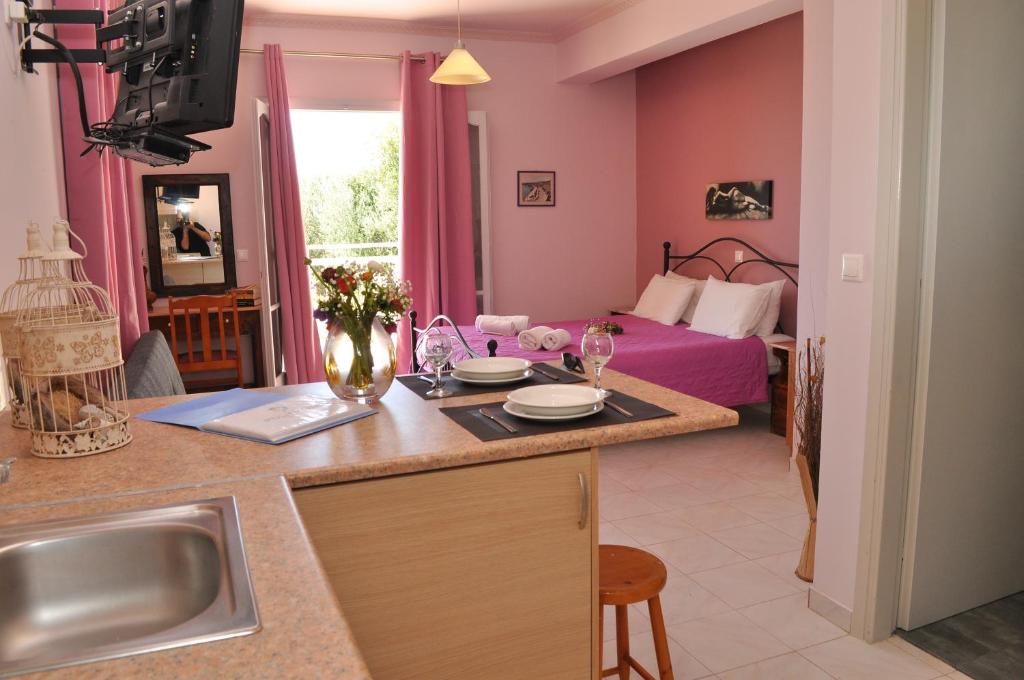 Exterior view, Polymnia Apartments Lassi in Kefalonia