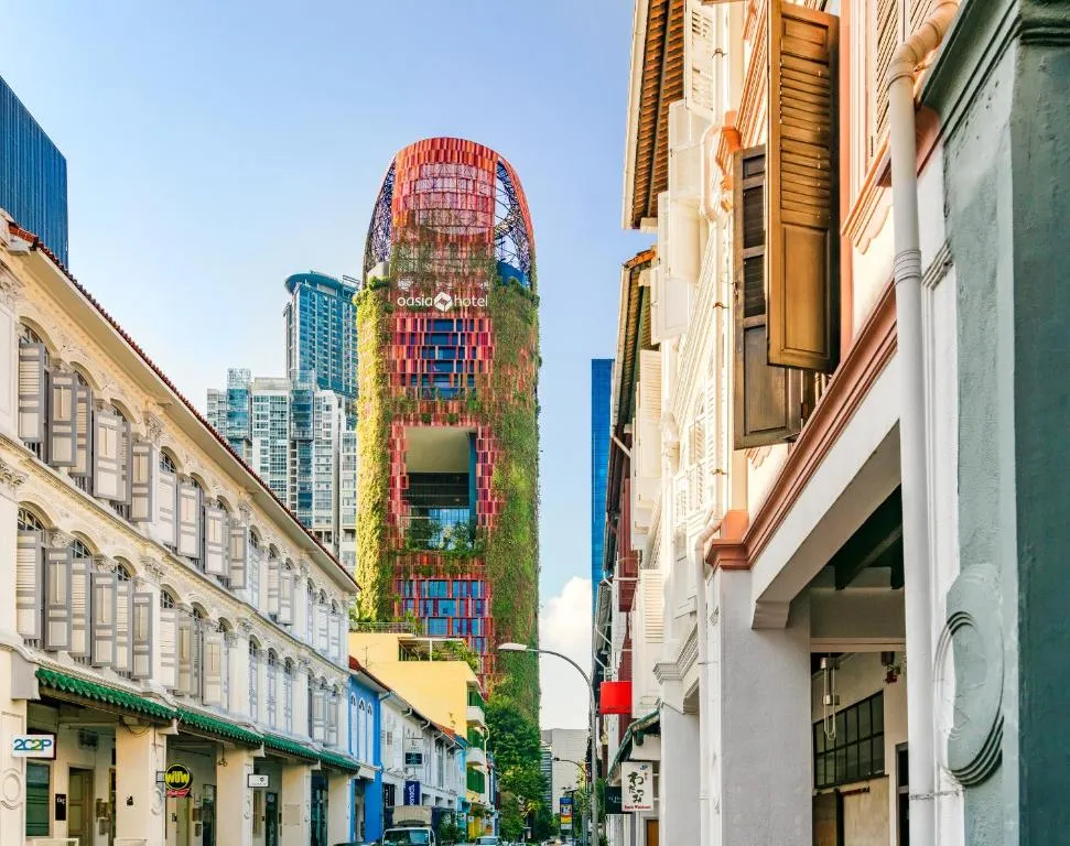 Oasia Hotel Downtown, Singapore by Far East Hospitality，位于新加坡的酒店