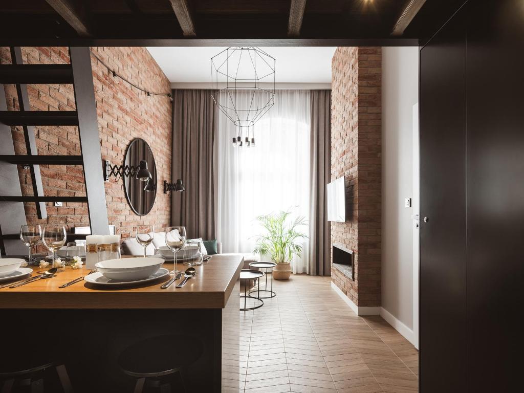Loft Apartment Cracow Old Town 3min Main Sq 전경