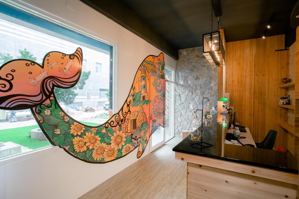 Exterior view, Starrywhale hostel in Penghu