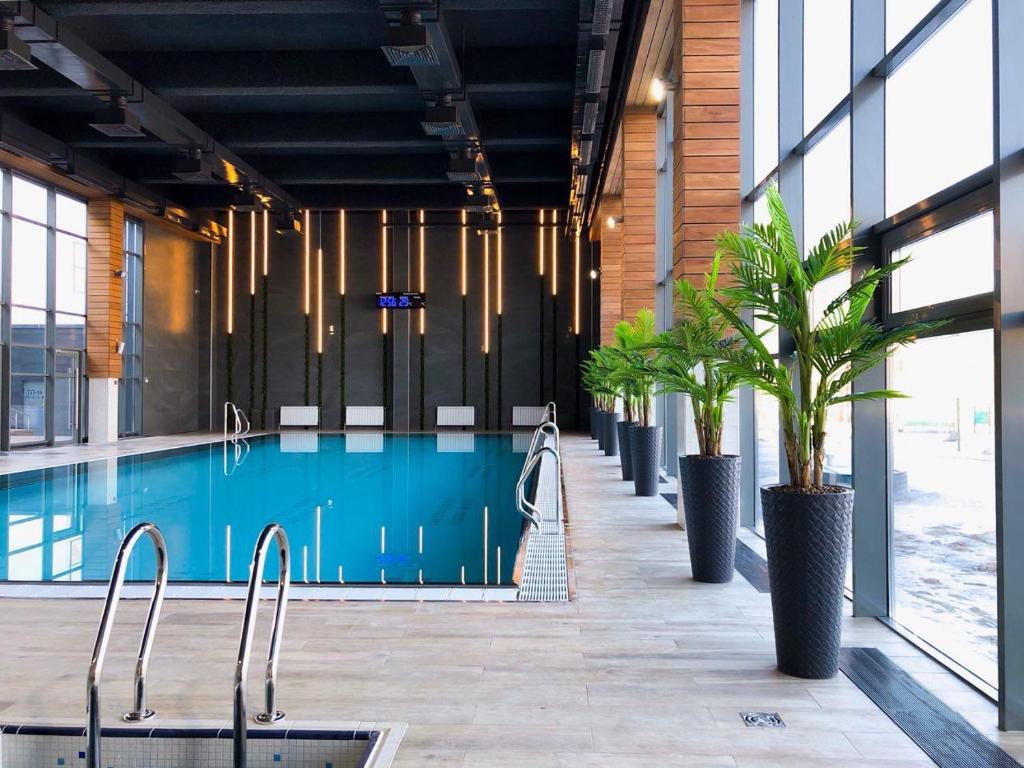 Aqua-Minsk Hotel Plus 전경