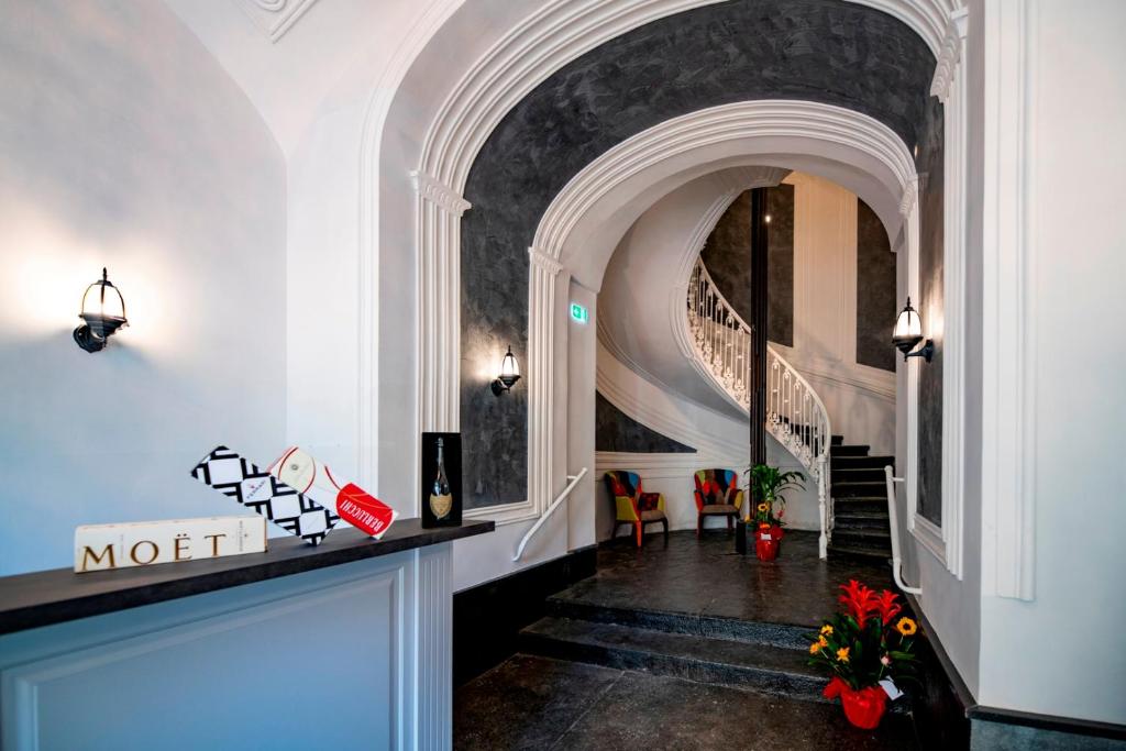 Lobby, Villa Elisio Hotel & Spa in Naples