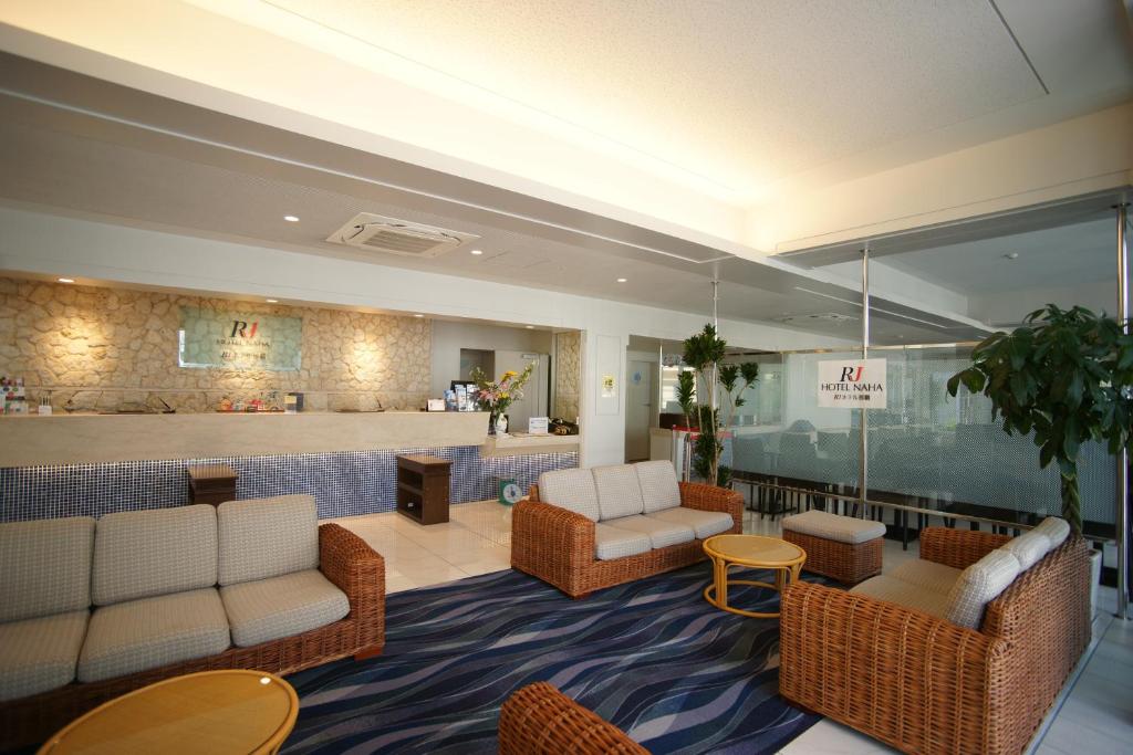 Lobby, RJ Hotel Naha in Okinawa Main island