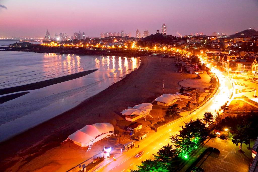 칭다오 후이쿠안 다이나스티 호텔 바다 전망