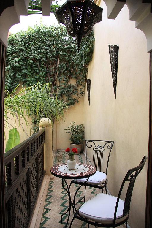 Balcony/terrace, Riad Eden in Marrakech
