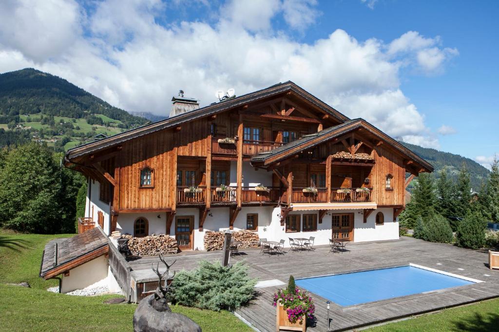 Le Cerf Amoureux Chalet Prive & Spa photo