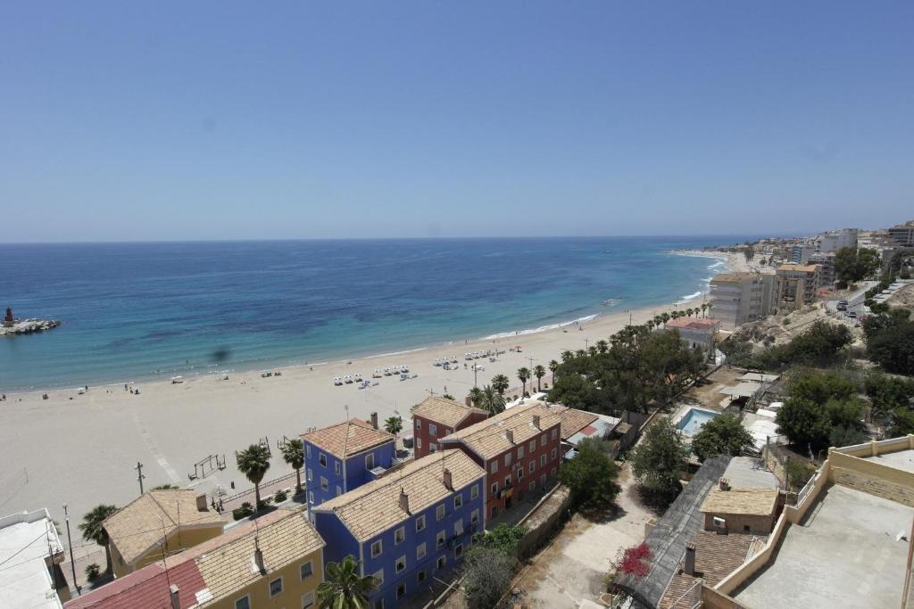 MB Mareta Blava piscina y vistas 전경