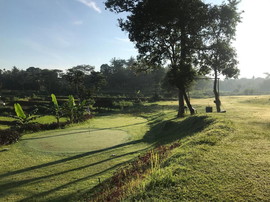 Lapangan golf di properti