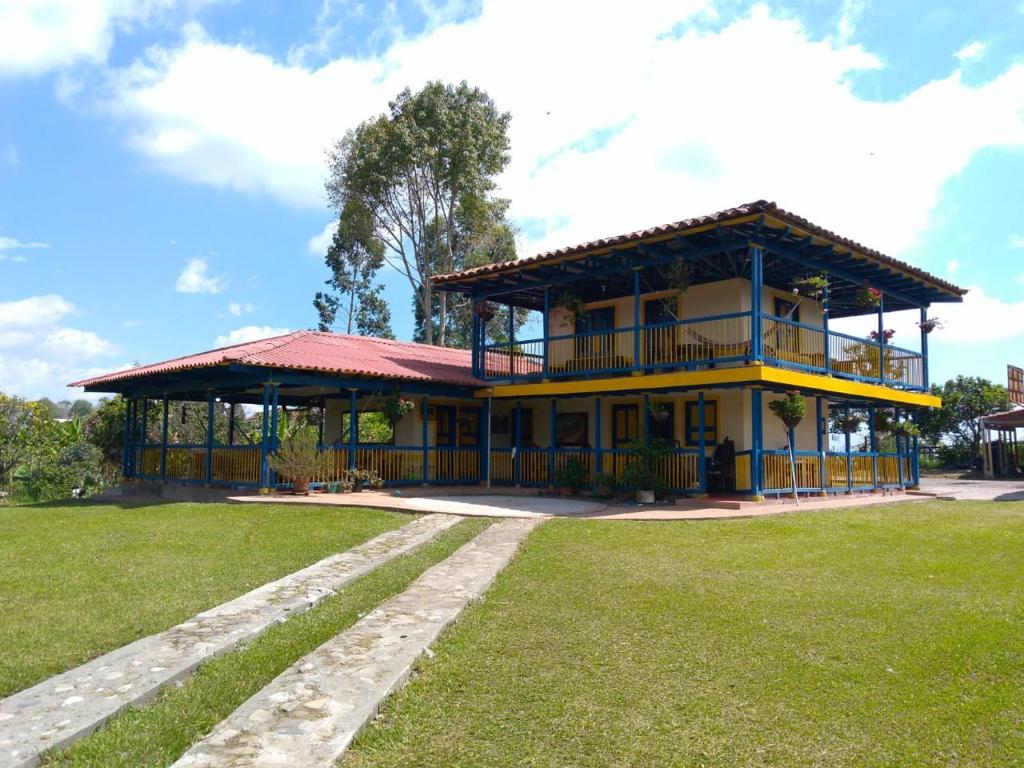 Finca El Topacio Circasia-Quindio 전경