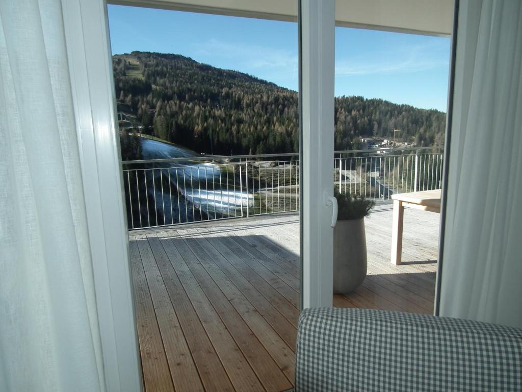 Balcony/terrace, Nassfeld Apartments - "Traditionell anders" in Hermagor