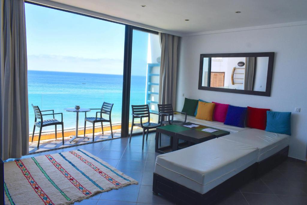 Balcony/terrace, Bouad Seafront Apartments & Rooms in Taghazout