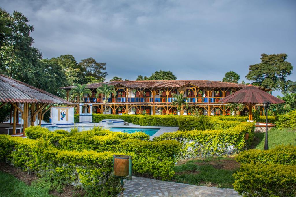 Exterior view, Finca Hotel La Dulcera in Armenia