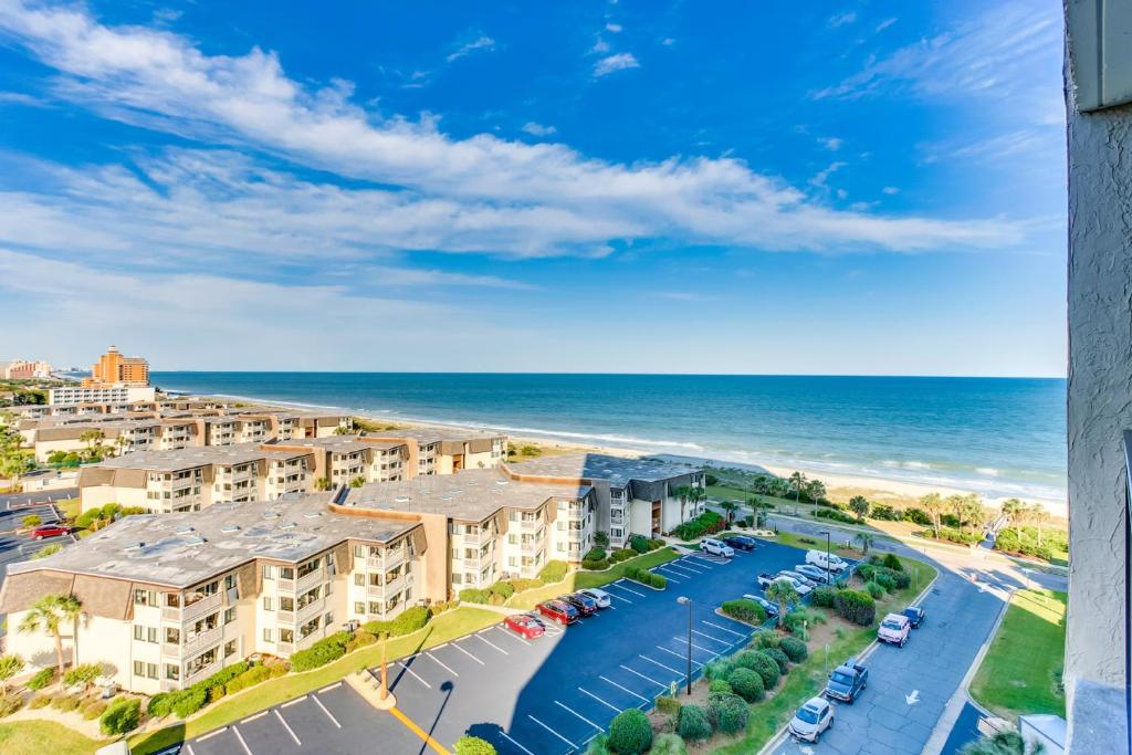 Scenic Views from the balcony at Ocean Forest Plaza Condos, Myrtle Beach