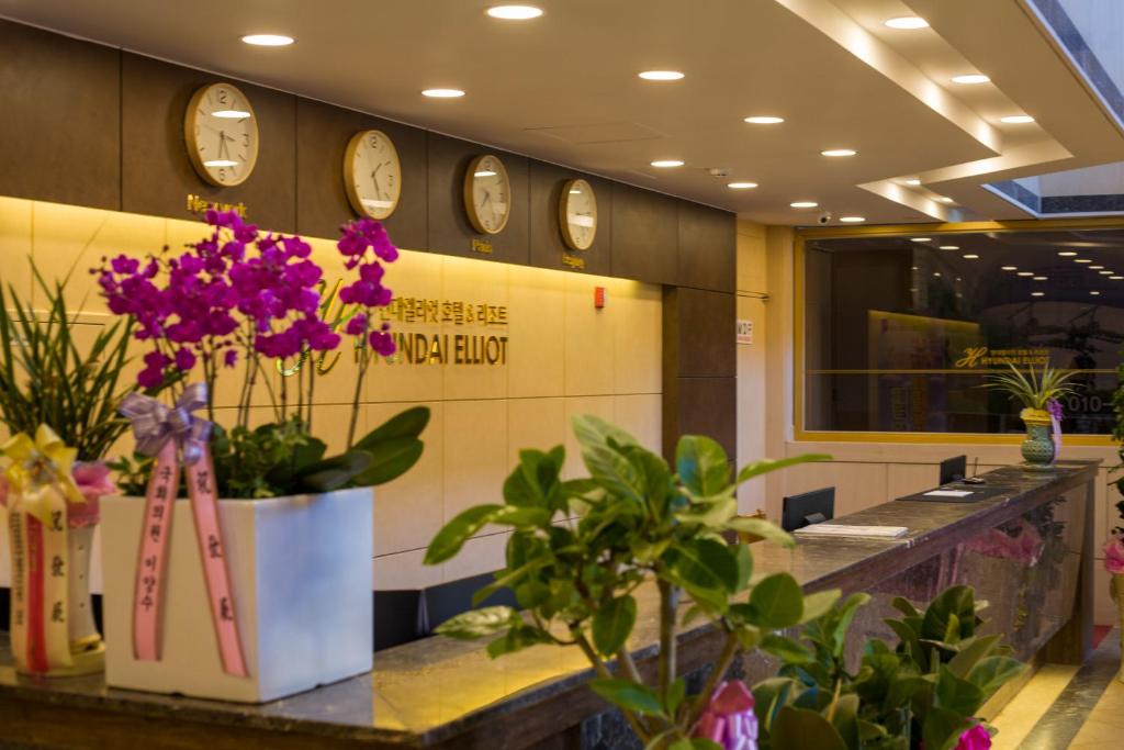 Lobby, Hyundai Elliot Hotel and Resort in Pyeongchang-gun