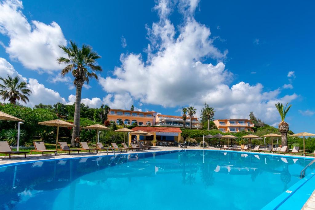 Ibiscus Corfu Hotel — Swimming pool in Roda, Ionian Islands
